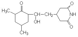 Structure of cycloheximide